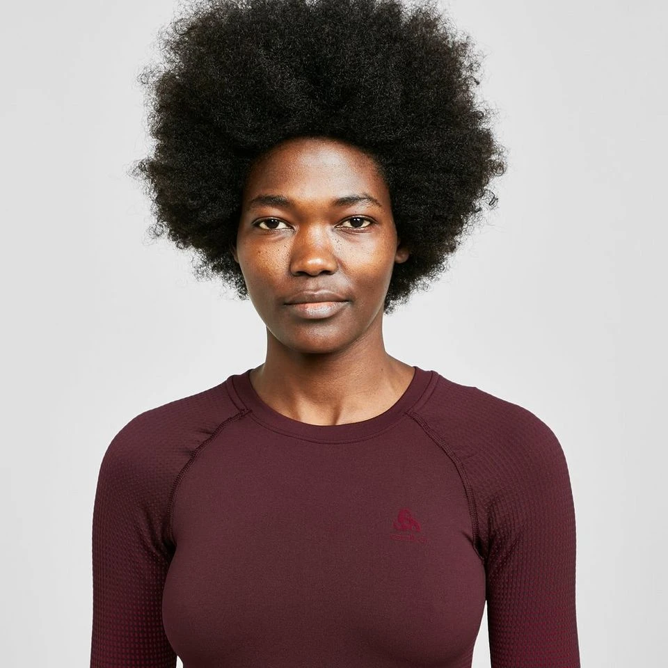Odlo Womens Performance Warm Eco Long Sleeve Crew Neck Baselayer 4 Odlo Womens Performance Warm Eco Long Sleeve Crew Neck Baselayer - Image 4