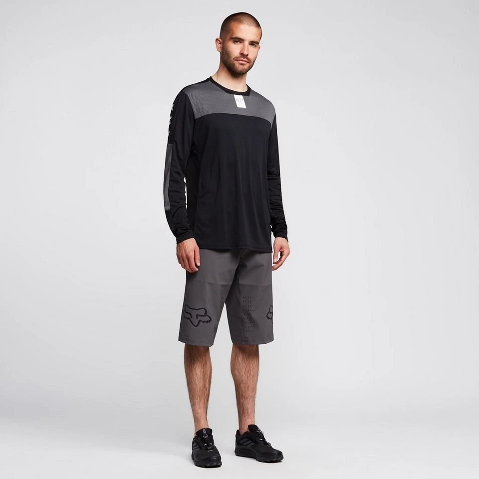 Men's Defend Foxhead Long Sleeve Jersey 3 Men's Defend Foxhead Long Sleeve Jersey - Image 3