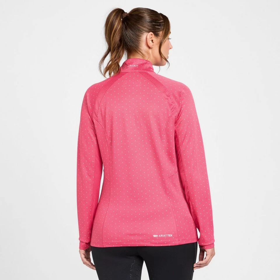 Ariat Women’s Sunstopper 2.0 1/4 Zip Baselayer 2 Ariat Women’s Sunstopper 2.0 1/4 Zip Baselayer - Image 2
