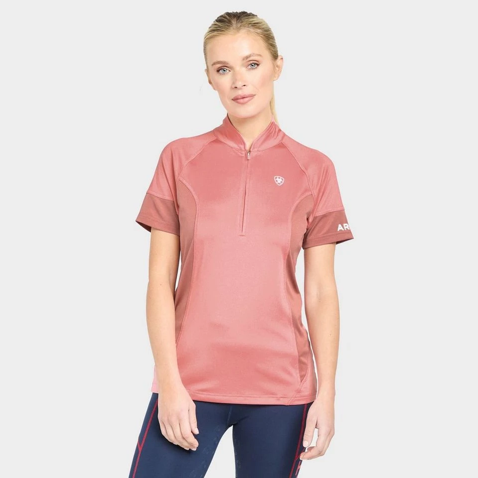 Ariat Women's Cambria Jersey 1/4 Zip Baselayer 1 Ariat Women's Cambria Jersey 1/4 Zip Baselayer