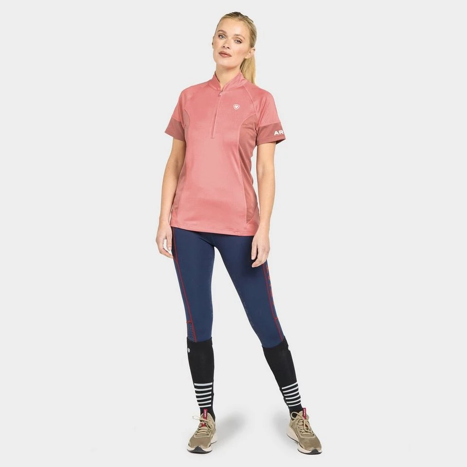 Ariat Women's Cambria Jersey 1/4 Zip Baselayer 3 Ariat Women's Cambria Jersey 1/4 Zip Baselayer - Image 3