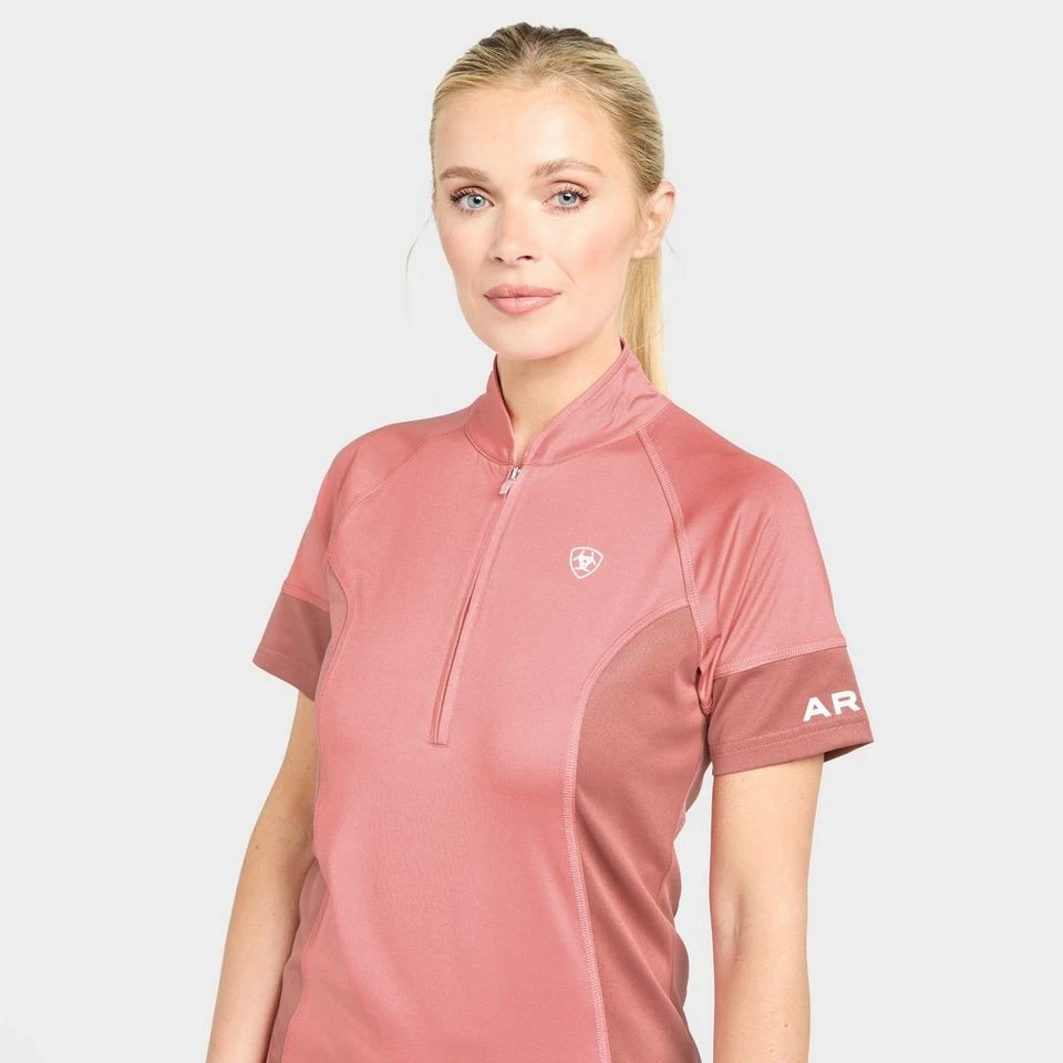 Ariat Women's Cambria Jersey 1/4 Zip Baselayer 4 Ariat Women's Cambria Jersey 1/4 Zip Baselayer - Image 4