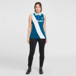 Ariat Women's Taryn Sleeveless Polo Shirt 9 Ariat Women's Taryn Sleeveless Polo Shirt -Regatta Sales Store go 574078 c