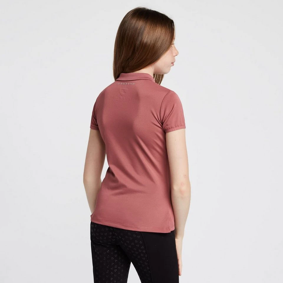 Childs Parsons Tech Polo Shirt Dusky Pink 2 Childs Parsons Tech Polo Shirt Dusky Pink - Image 2