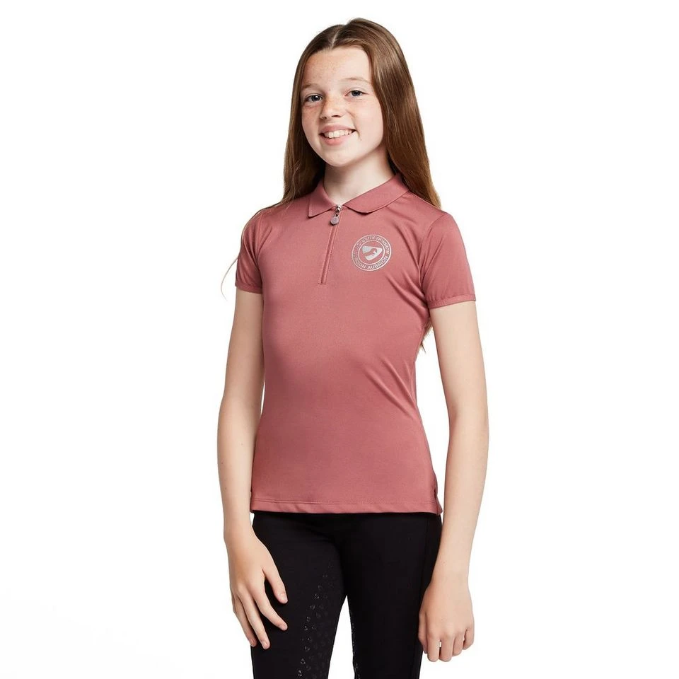 Childs Parsons Tech Polo Shirt Dusky Pink 7 Childs Parsons Tech Polo Shirt Dusky Pink - Image 7