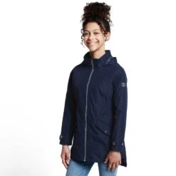 Regatta Kids Talei Waterproof Jacket Navy -Regatta Sales Store go 575841 z