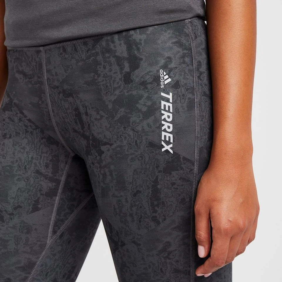 Adidas TERREX Women’s Multi Allover Print Tights 4 Adidas TERREX Women’s Multi Allover Print Tights - Image 4