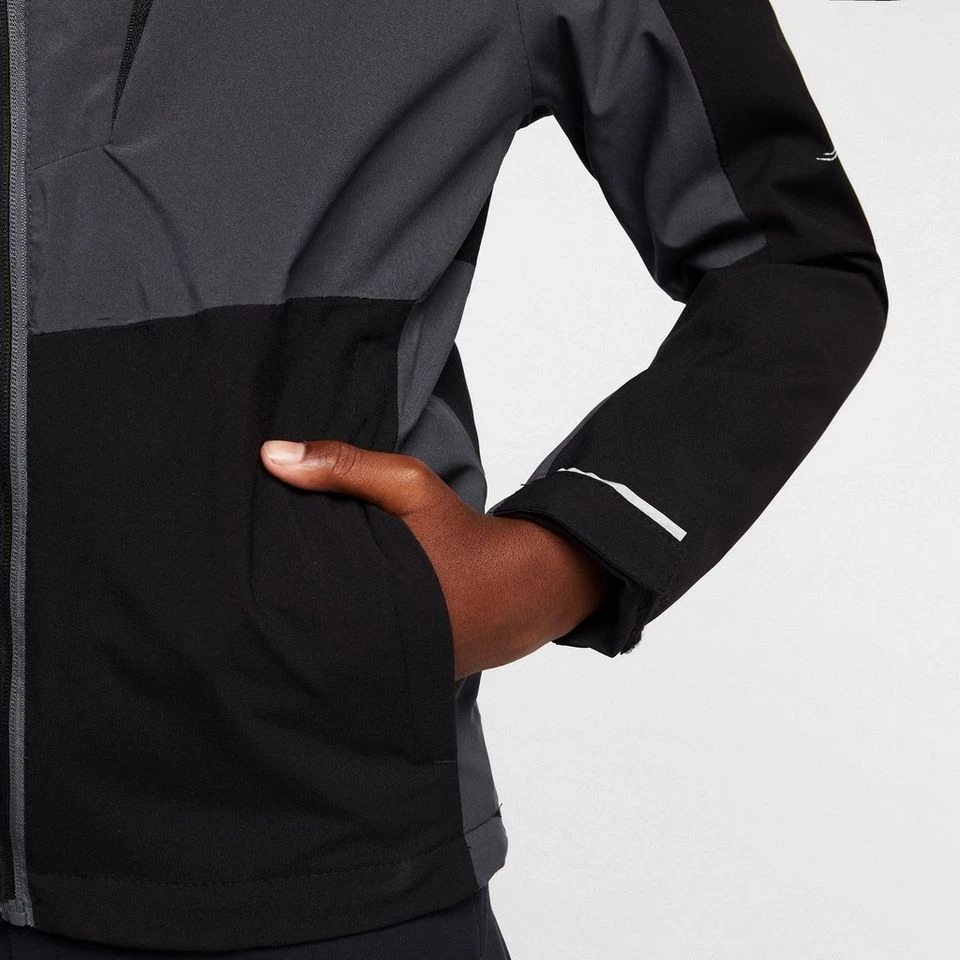 Regatta Kids' Highton III Waterproof Jacket Black/India Grey 7 Regatta Kids' Highton III Waterproof Jacket Black/India Grey - Image 7
