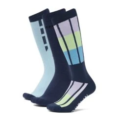 Dublin 3 Pack Socks Blueberry Navy Horse Face -Regatta Sales Store go 591568 z