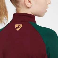 Kids' Newbury Long Sleeved Base Layer Wine 13 Kids' Newbury Long Sleeved Base Layer Wine -Regatta Sales Store go 614415 e