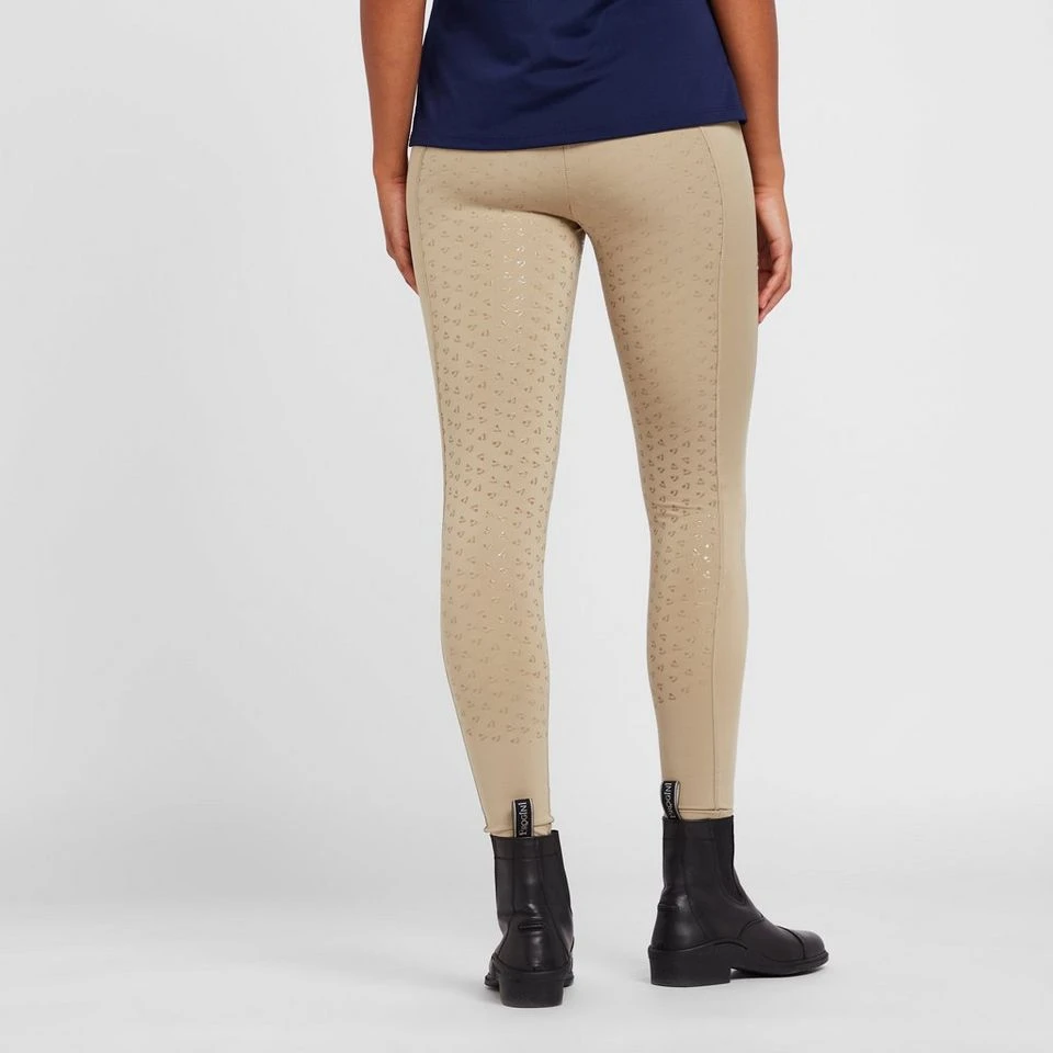 Womens Hudson Riding Tights Beige 2 Womens Hudson Riding Tights Beige - Image 2